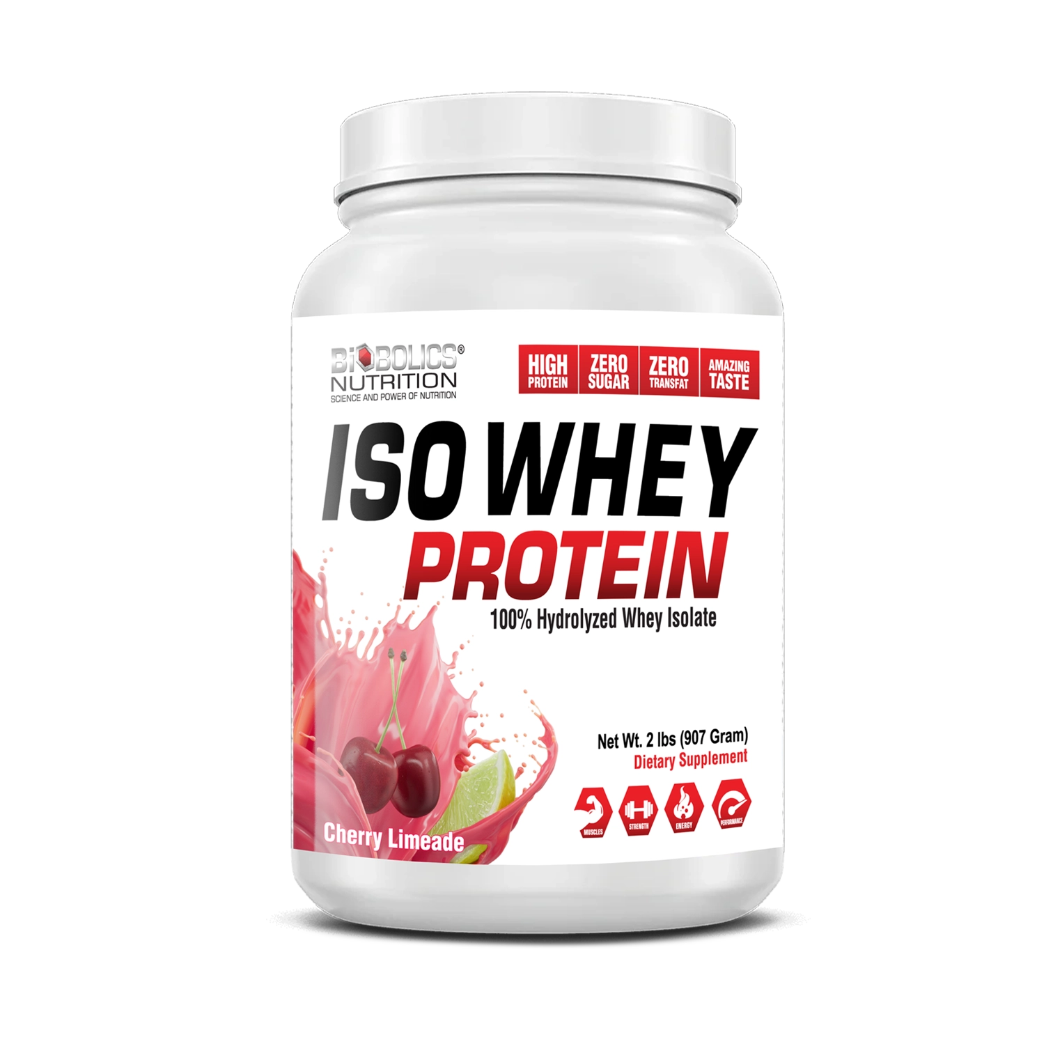 ISO-Whey Protein - Cherry Limeade (2lbs)
